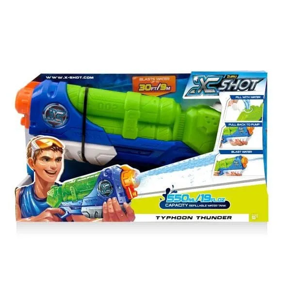 Zuru Xshot Water Blaster Typhoon Thunder