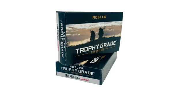 300 RUM 200gr Trophy Grade AccuBond Ammunition by Nosler (20 pcs)