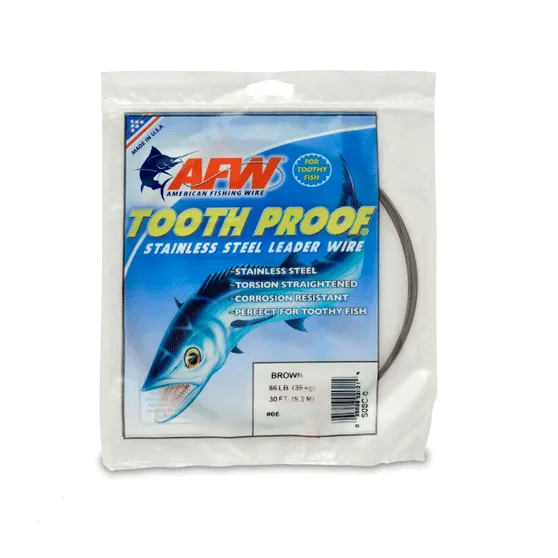 Afw Tooth Proof Single Strand Wire [30Ft]